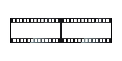 Film strip icon vector. Eps10 vector illustration.