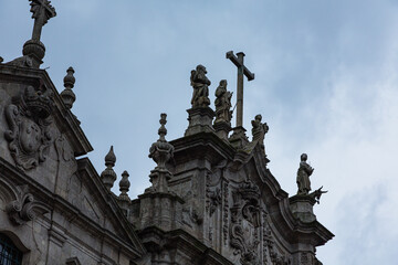 Fototapeta na wymiar ポルトガル　ポルトのカルモ教会 