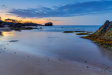 Trengandin beach, Noja, Cantabria, Spain.