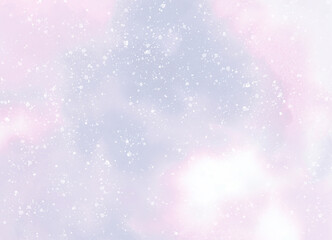 Blue pink abstract watercolor background