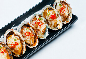 Seafood gourmet abalone