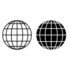 Internet  Vector Icon set. World Wide Web illustration sign collection. web site Symbol.