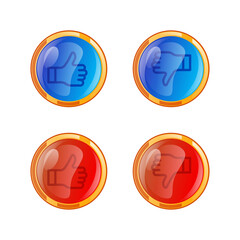 thumbs up symbol in game