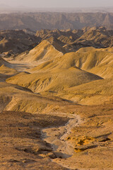 Fototapeta na wymiar Paisaje lunar Swakopmund Desierto Namib Namibia