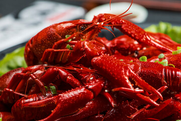 Asian gourmet crayfish