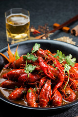 Asian gourmet crayfish