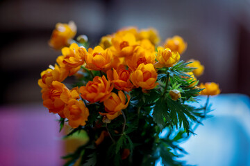 bouquet of yellow flowers