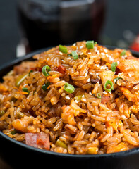 Asian gourmet beef fried rice