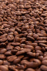 Roasted coffee beans