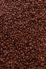 Roasted coffee beans