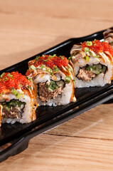 Japanese cuisine sushi rolls