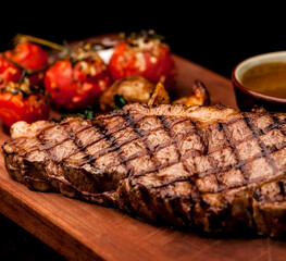 Grilled western steak delicacies