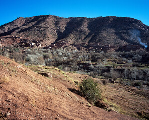 Hills in rural Morocco