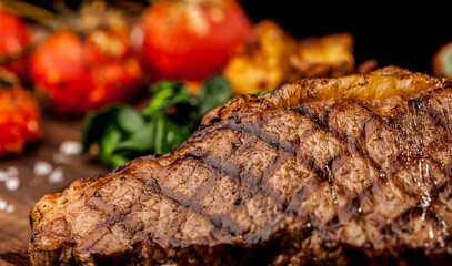 Grilled western steak delicacies