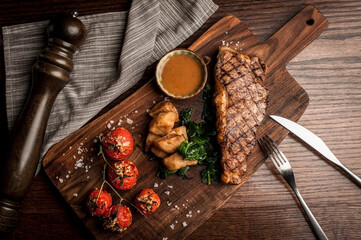 Grilled western steak delicacies