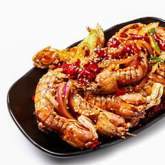 Mantis shrimp, an Asian seafood delicacy