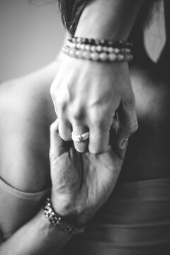 Joga - uchwyt za plecami