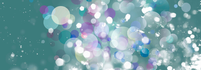 lichter bokeh partikel glitzer funkeln banner