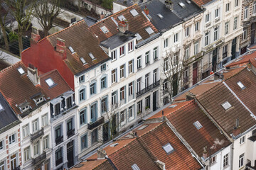 immobilier architecture logement bureau Bruxelles paysage centre hypothecaire toit
