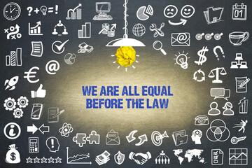 we are all equal before the law 