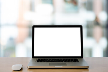 close up of a laptop