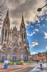 Rouen, Quartier Saint-Ouen, HDR Image