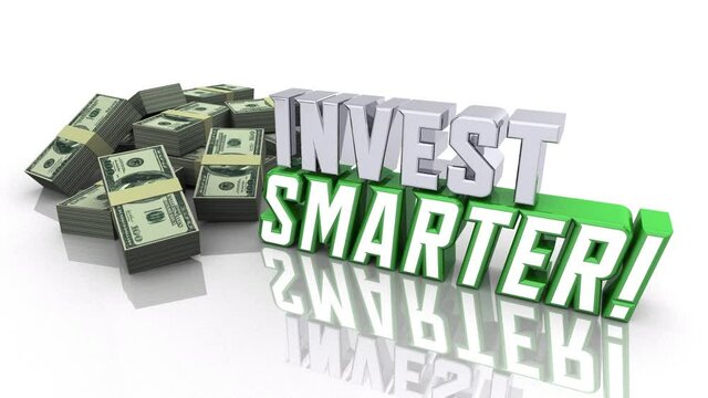 Invest Smarter Better Money Income Results Return on Investment ROI Strategy 3d Illustration