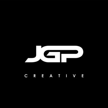 JGP Letter Initial Logo Design Template Vector Illustration	

