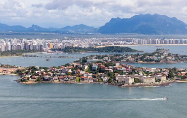Vista da cidade de Vitória, Espírito Santo