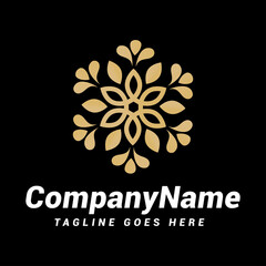 Leaf nature logo icon vector template. Elegant design leaf logo.