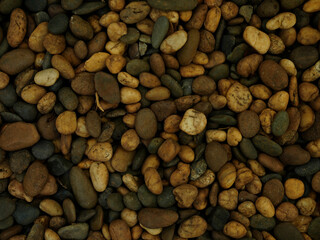 abstract background with round pebble stones
