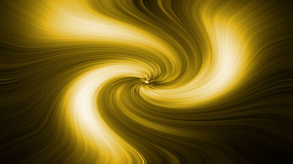 Beautiful yellow cosmic fractal background