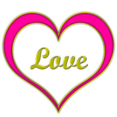 VALENTINE LOVE HEART SHAPE