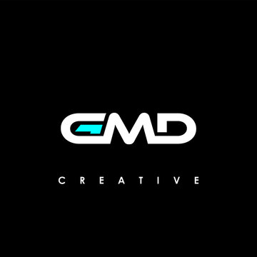 GMD Letter Initial Logo Design Template Vector Illustration	
