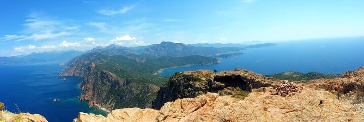 Corse randonn&eacute;e panorama