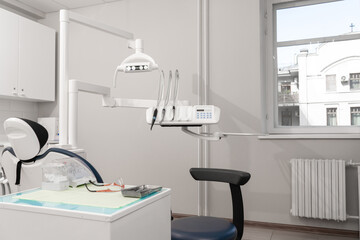 spacious and bright dentist's office