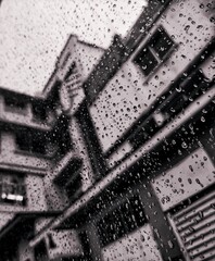 Photo prise durant le cyclone Eloïse à Madagascar. Janvier 2021