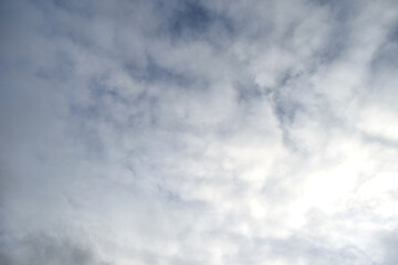 white clouds on a blue sky background