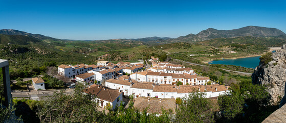 Obraz premium Zahara de la SIerra, Andalousie, Espagne