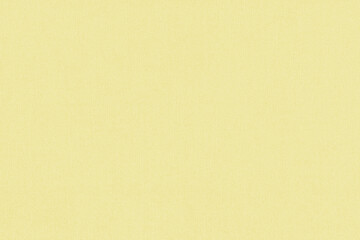 Clean yellow retro paper background. Vintage cardboard texture. Grunge paper for drawing. Simple blank fabric pattern.