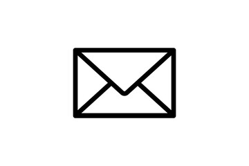Envelope icon symbol simple design