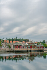 Jimei village, a historic village of schools in Xiamen, China.