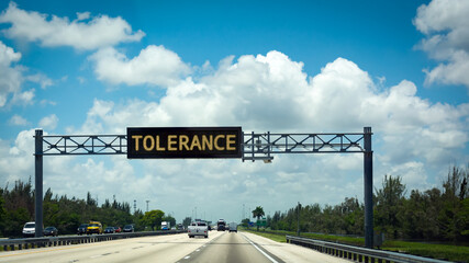 Street Sign to Tolerance