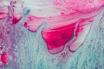 Abstract art background. Hand drawn gouache painting. Color texture.