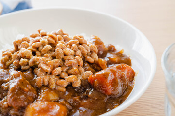 納豆カレー