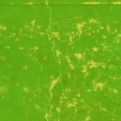 Cardboard green abstract pattern texture close-up. Retro old paper background. Grunge concrete wall. Vintage blank wallpaper.