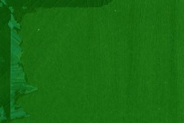 Obraz premium Cardboard green abstract pattern texture close-up. Retro old paper background. Grunge concrete wall. Vintage blank wallpaper.