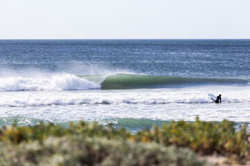 Off shore surf in Encinitas CA