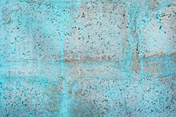 Fototapeta na wymiar dirty old blue concrete wall background. blue-gray painted texture grunge stone wall backdrop.