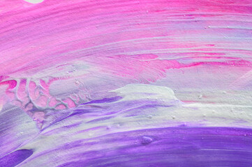 Abstract art background. Hand drawn gouache painting. Color texture.